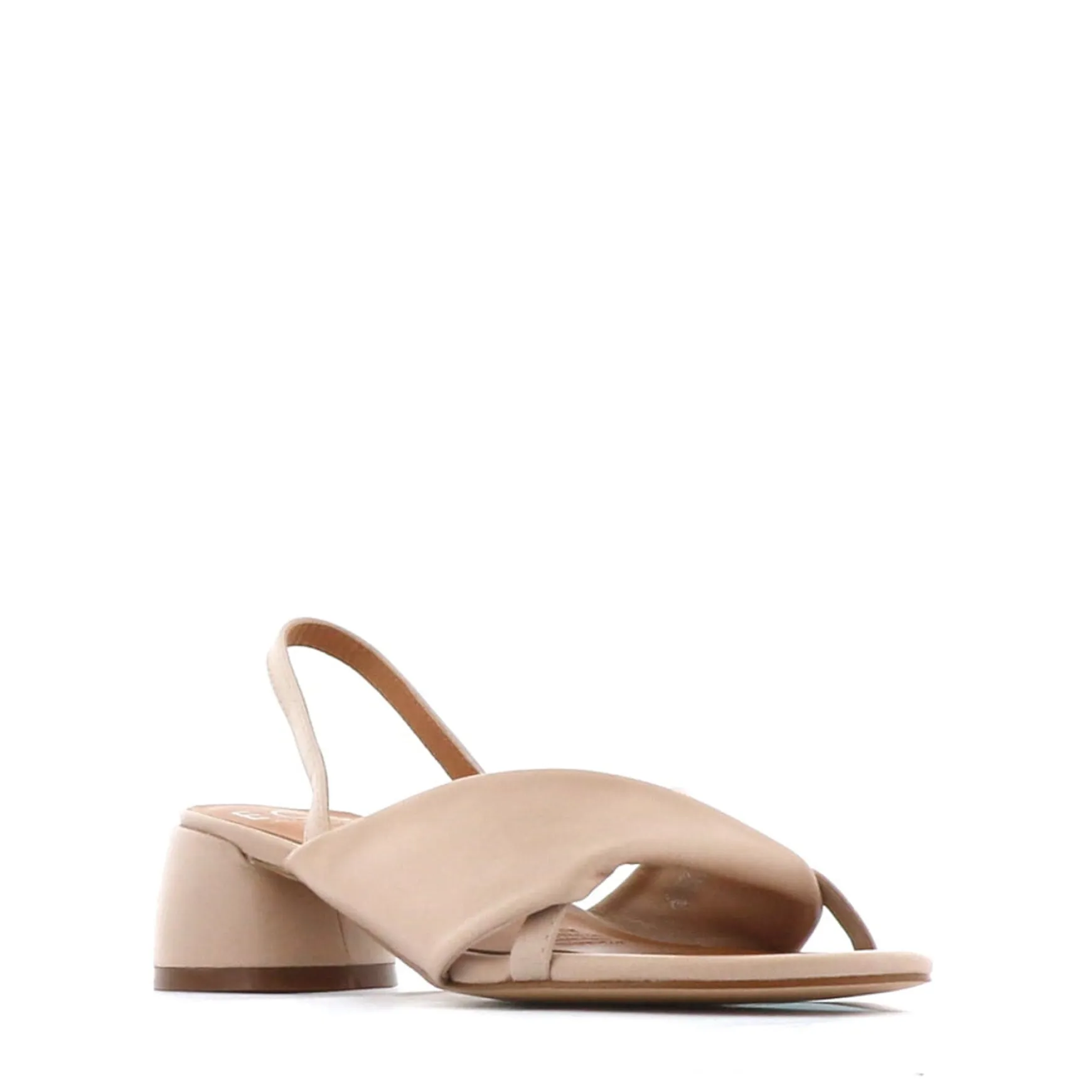 FIORELLO LEATHER HEEL SANDALS>EOS Footwear Online
