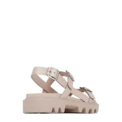 FLICKER LEATHER SANDALS><noscript><img width=