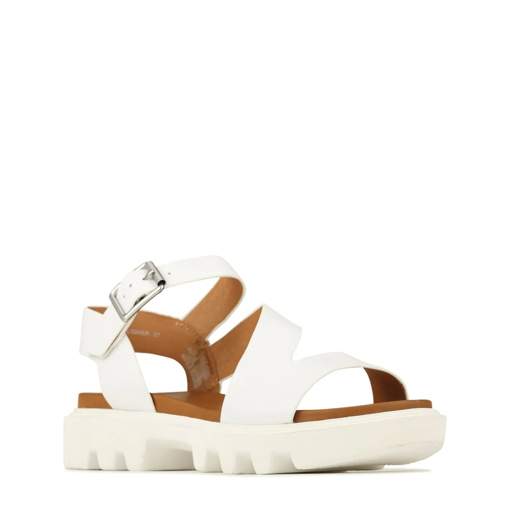 FLIGHER PLATFORM SANDALS LEATHER>EOS Footwear Online
