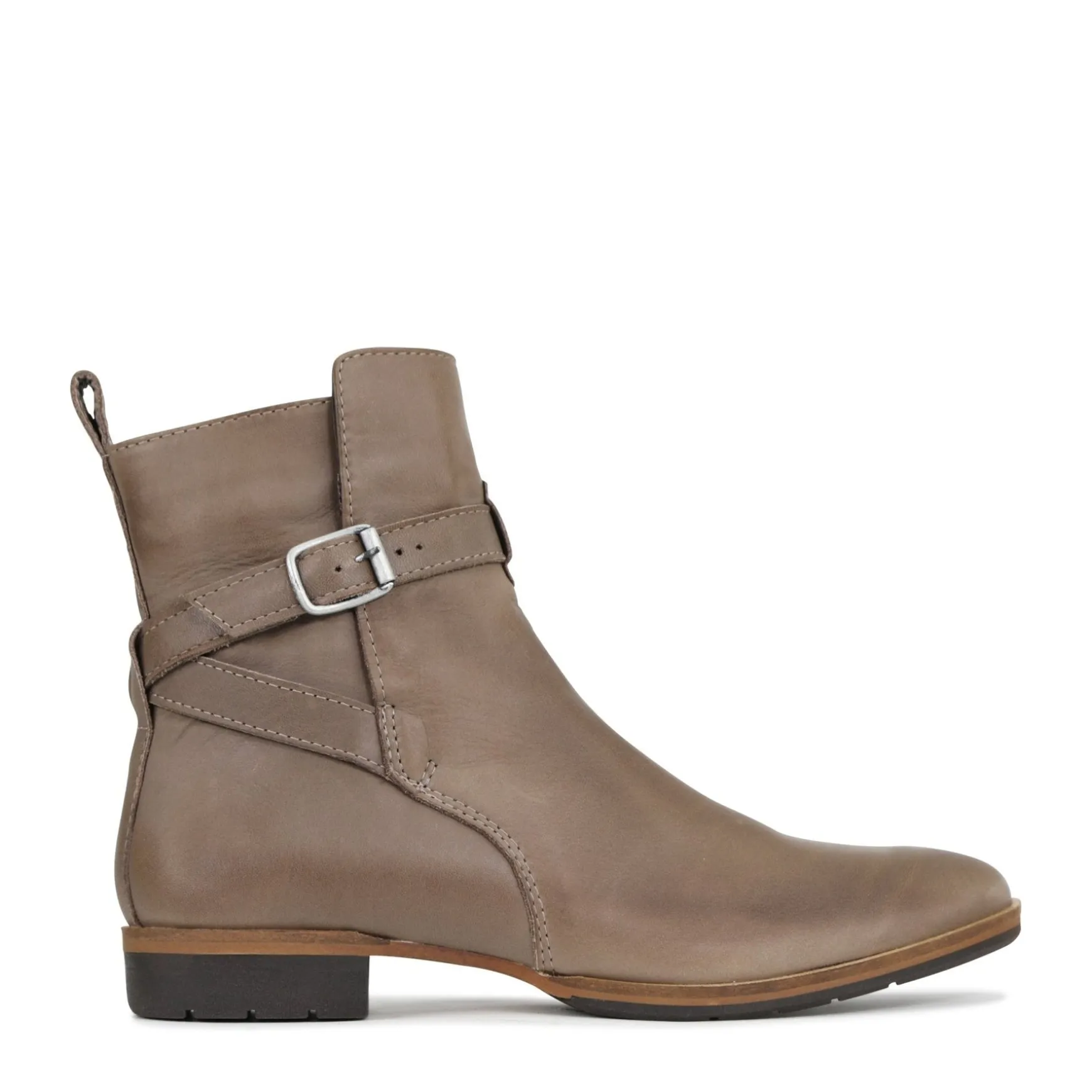 GABBI BUCKLE ANKLE BOOTS LEATHER>EOS Footwear Cheap