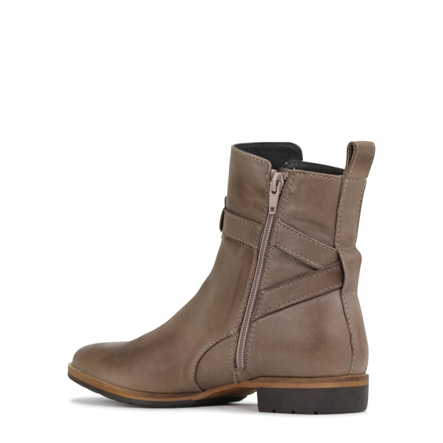 GABBI BUCKLE ANKLE BOOTS LEATHER>EOS Footwear Cheap