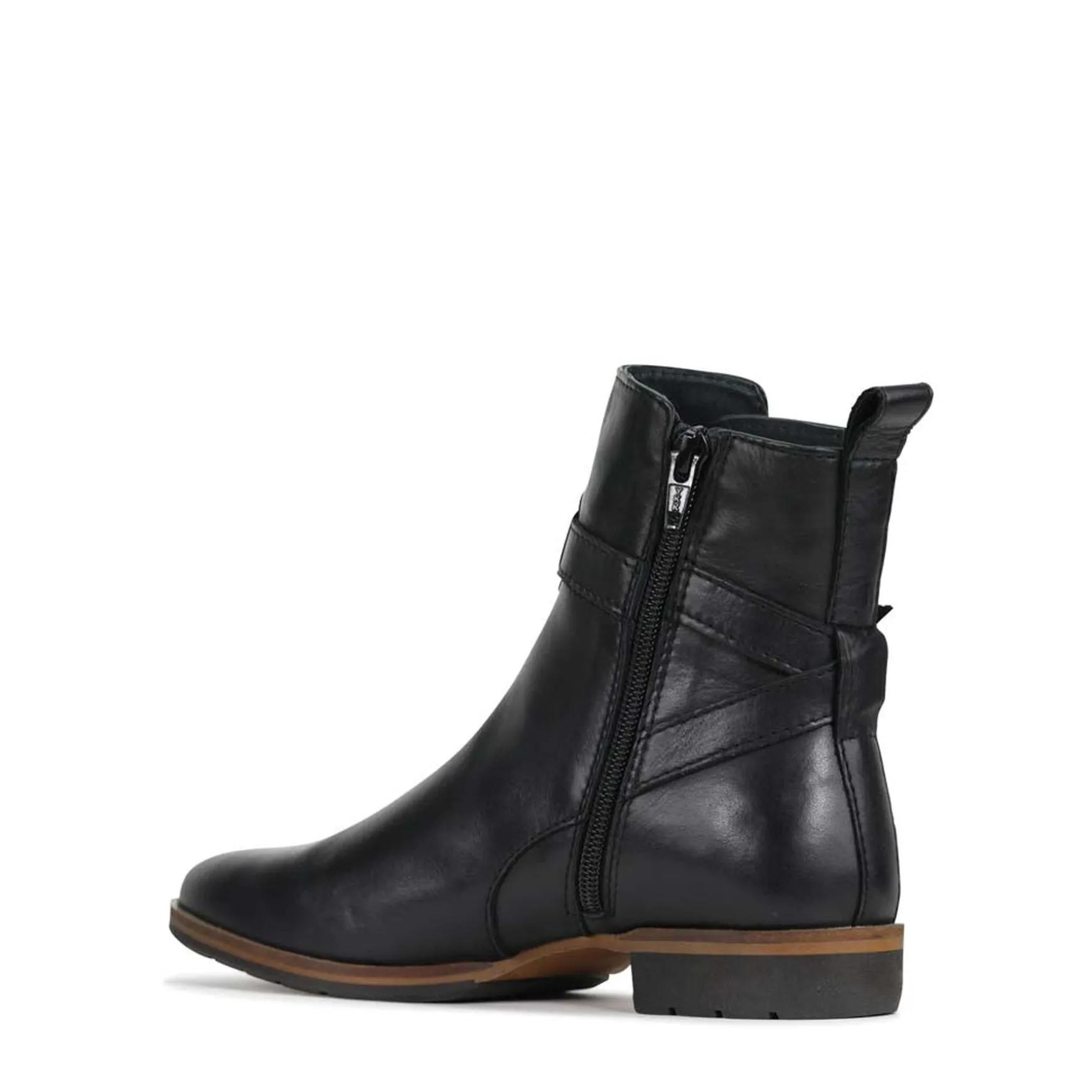 GABBI BUCKLE ANKLE BOOTS LEATHER>EOS Footwear Cheap