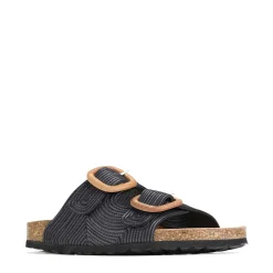 GIANA SLIDE SANDALS LEATHER><noscript><img width=