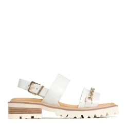 GIL SLING-BACK SANDALS LEATHER>EOS Footwear Discount