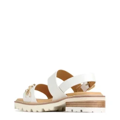GIL SLING-BACK SANDALS LEATHER><noscript><img width=