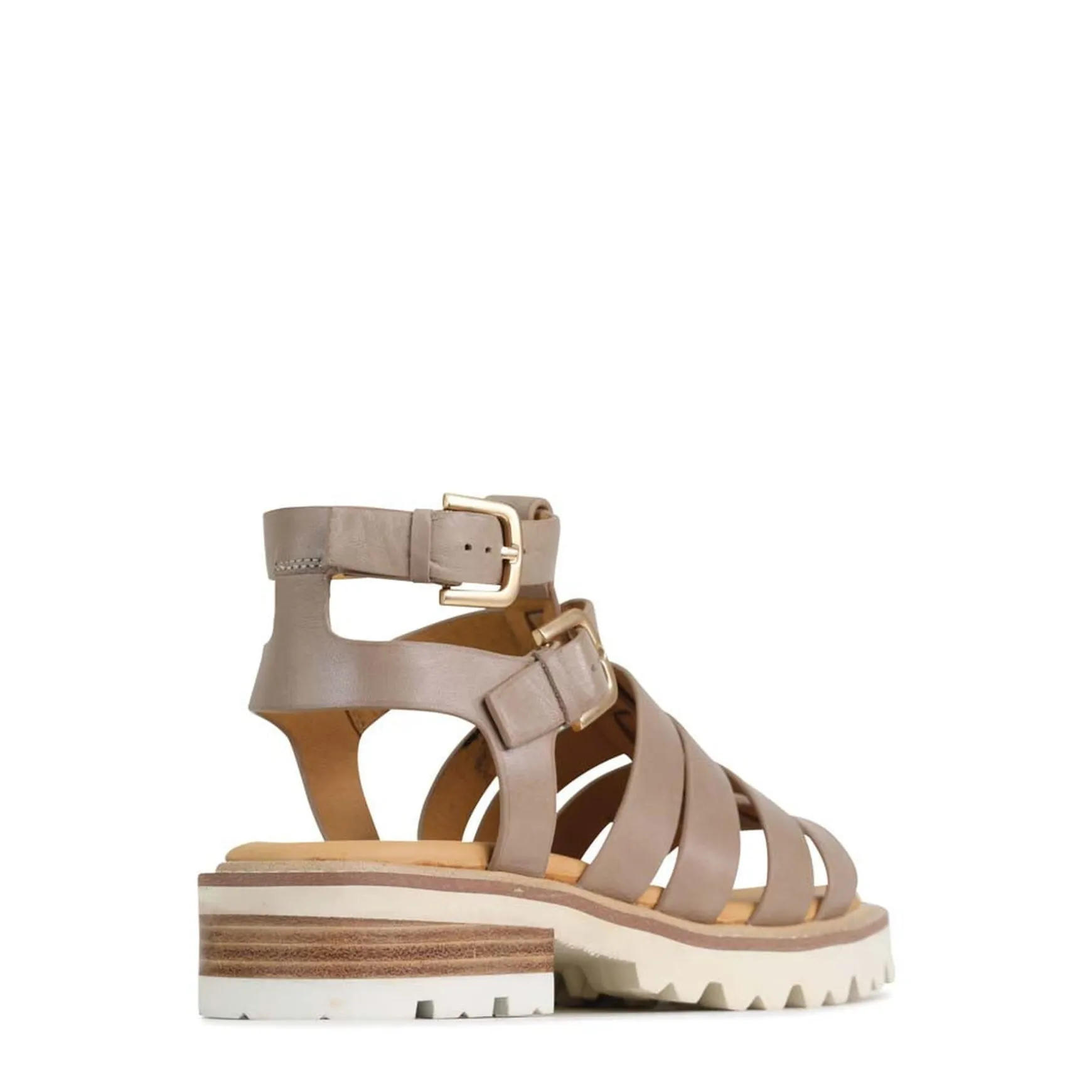 GIZELLE FISHERMAN SANDALS LEATHER>EOS Footwear Outlet