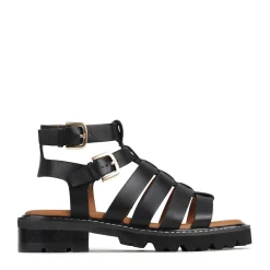 GIZELLE FISHERMAN SANDALS LEATHER><noscript><img width=