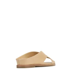 HIGH LEATHER SLIDE SANDALS><noscript><img width=