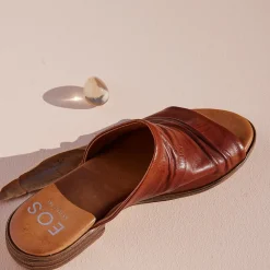 ILO LEATHER SLIDE SANDALS>EOS Footwear Cheap