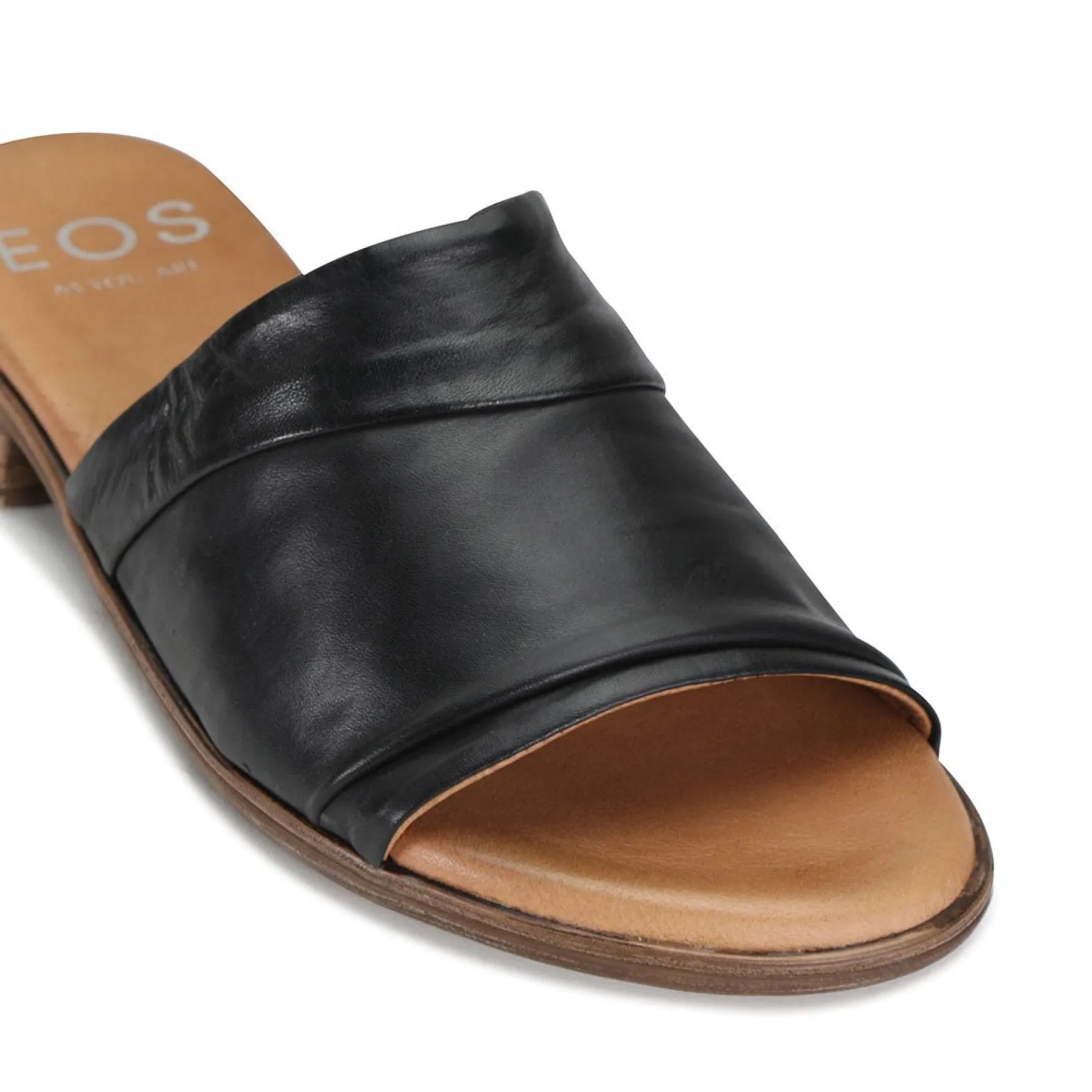 ILO LEATHER SLIDE SANDALS>EOS Footwear Cheap