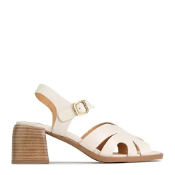 ISA LOW HEEL SANDALS LEATHER><noscript><img width=