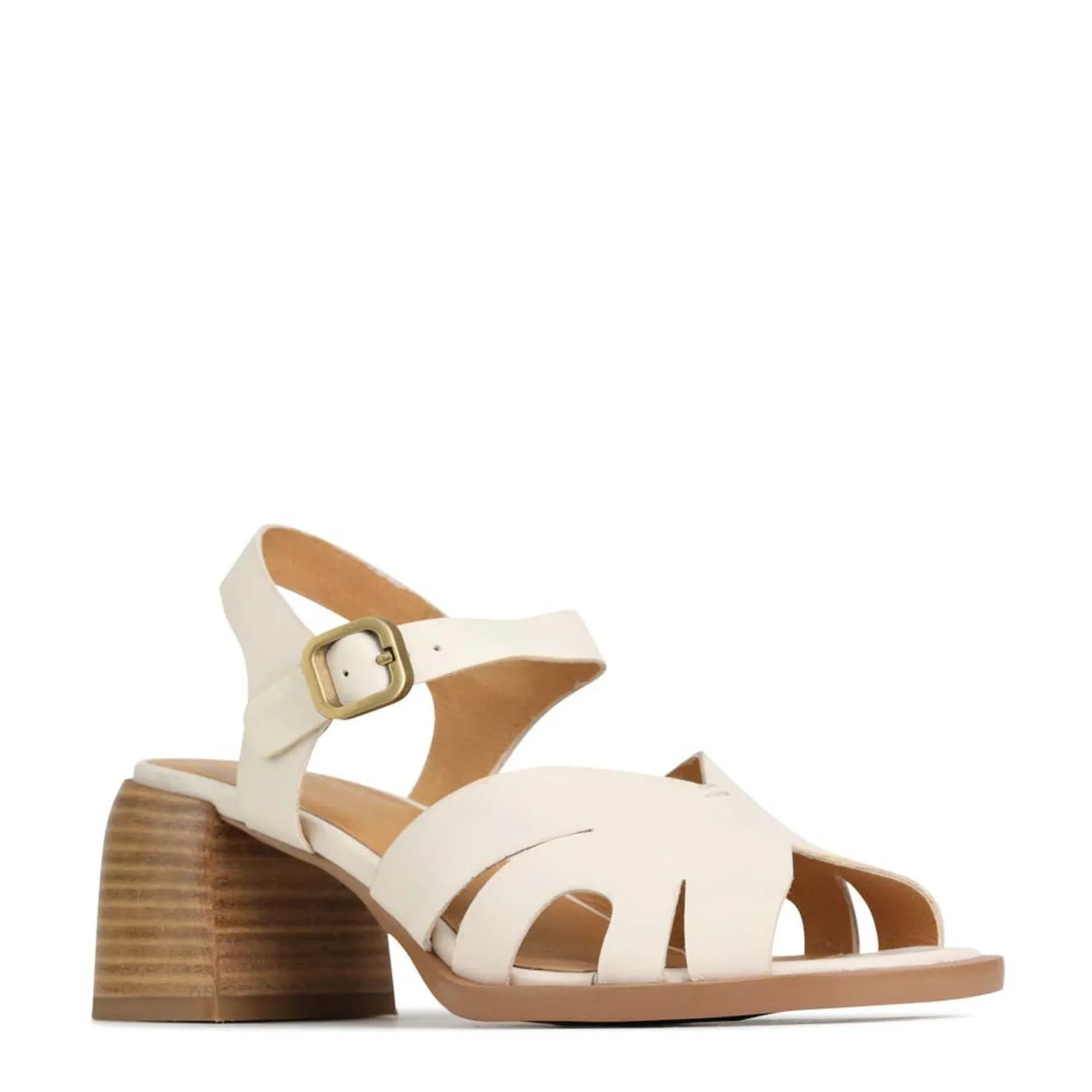 ISA LOW HEEL SANDALS LEATHER>EOS Footwear Online