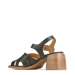 ISA LOW HEEL SANDALS LEATHER><noscript><img width=