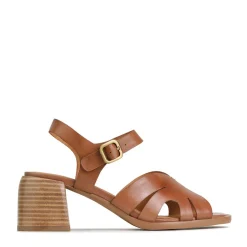 ISA LOW HEEL SANDALS LEATHER><noscript><img width=