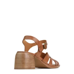 ISA LOW HEEL SANDALS LEATHER><noscript><img width=