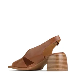 ISADORA LEATHER BLOCK HEEL SANDALS><noscript><img width=