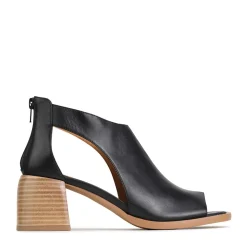 ISOLDE LEATHER BLOCK HEEL SANDALS>EOS Footwear Best