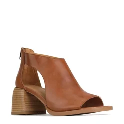 ISOLDE LEATHER BLOCK HEEL SANDALS><noscript><img width=