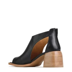 ISOLDE LEATHER BLOCK HEEL SANDALS><noscript><img width=
