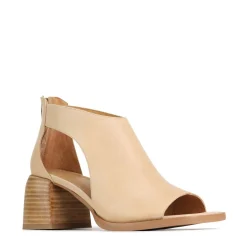 ISOLDE LEATHER BLOCK HEEL SANDALS><noscript><img width=