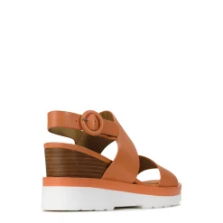 JADES LEATHER WEDGE ARCHIVE SANDAL><noscript><img width=