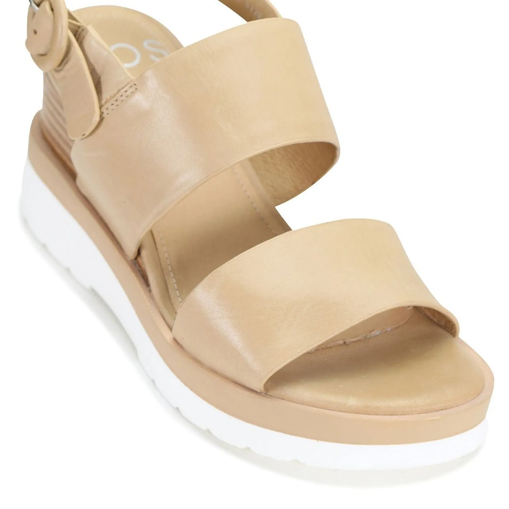 JADES LEATHER WEDGE ARCHIVE SANDAL>EOS Footwear Best