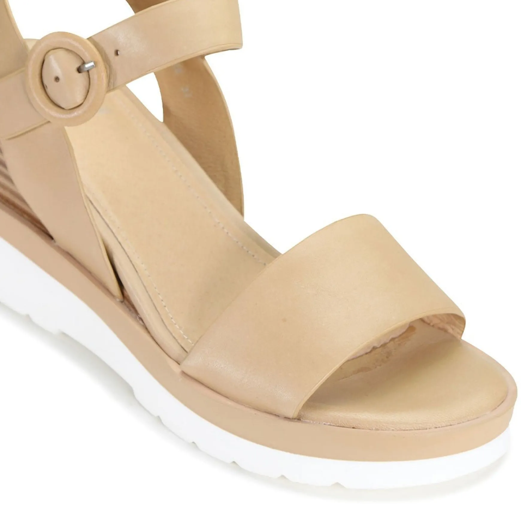 JADON WEDGE SANDALS LEATHER>EOS Footwear Online