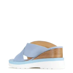 JADY LEATHER CROSSOVER SANDAL LEATHER><noscript><img width=