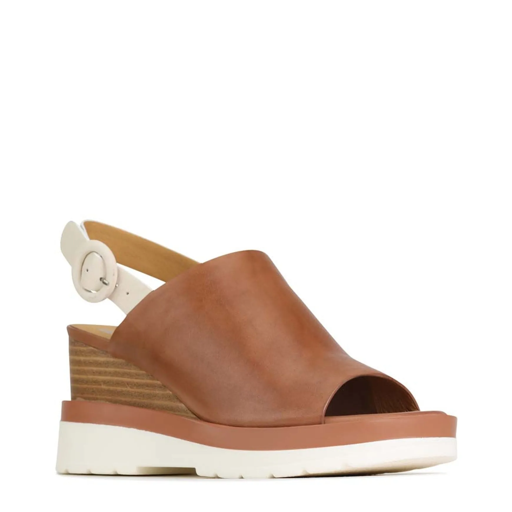 JARA SLING-BACK SANDALS LEATHER>EOS Footwear Sale