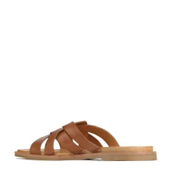 JELSIE SLIDE SANDALS LEATHER><noscript><img width=