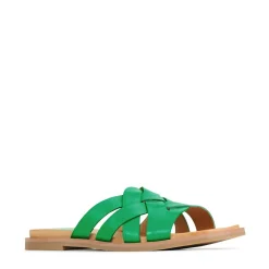JELSIE SLIDE SANDALS LEATHER><noscript><img width=