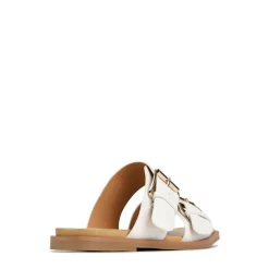 JETT DOUBLE STRAP SLIDE SANDALS LEATHER><noscript><img width=
