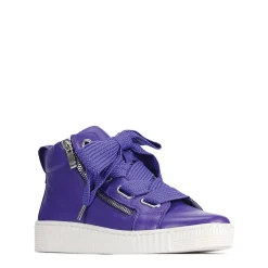 JOYOUS ARCHIVE LEATHER ZIP SNEAKER><noscript><img width=