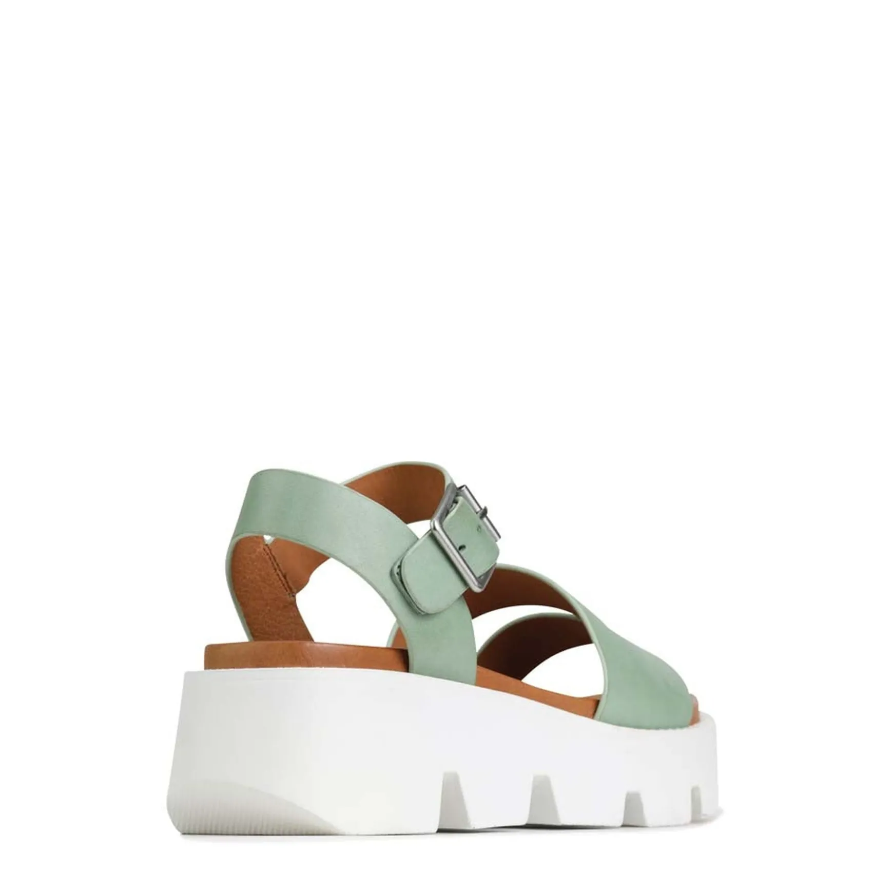 KAILA ANKLE STRAP WEDGE SANDALS LEATHER>EOS Footwear Best Sale