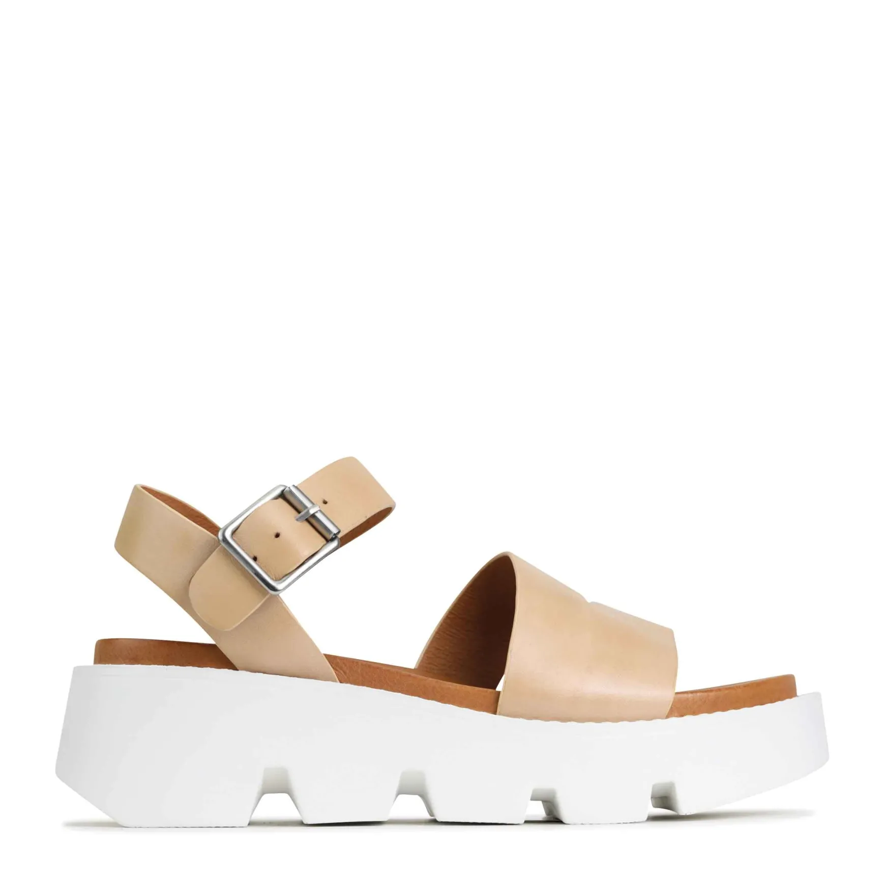 KAILA ANKLE STRAP WEDGE SANDALS LEATHER>EOS Footwear Best Sale
