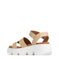 KAILA ANKLE STRAP WEDGE SANDALS LEATHER><noscript><img width=