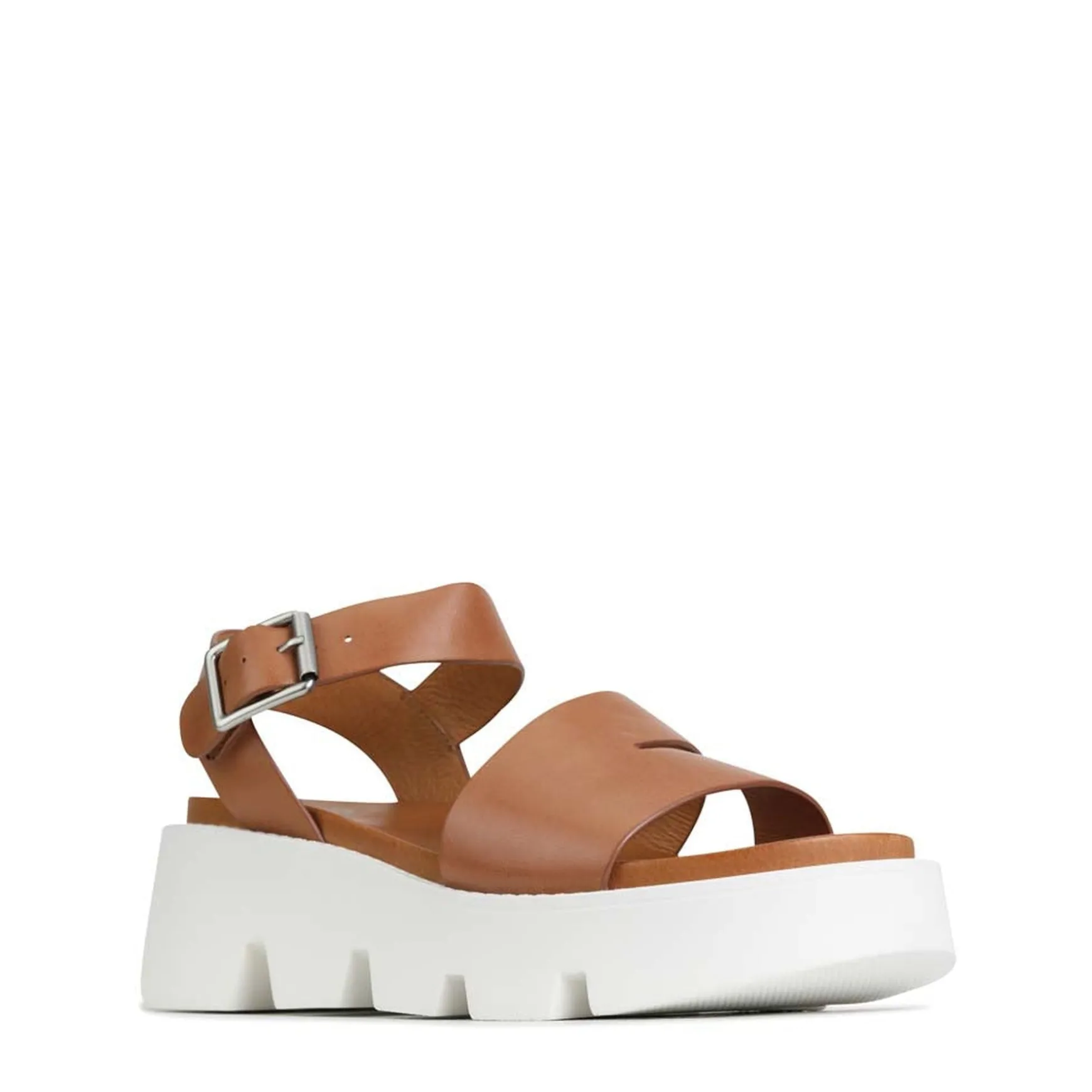 KAILA ANKLE STRAP WEDGE SANDALS LEATHER>EOS Footwear Best Sale