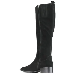 KENLEY LEATHER ARCHIVE LONG BOOTS><noscript><img width=