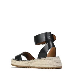 LARAH LEATHER ARCHIVE ESPADRILLE SANDALS><noscript><img width=