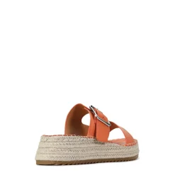 LAROSSA LEATHER ESPADRILLE SLIDE><noscript><img width=