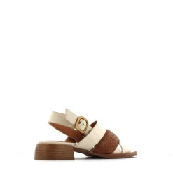 LATICIA LEATHER BLOCK HEEL SANDALS><noscript><img width=