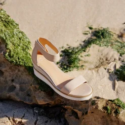 LAZY LEATHER ESPADRILLES SANDALS><noscript><img width=
