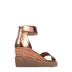 LAZY LEATHER ESPADRILLES SANDALS><noscript><img width=