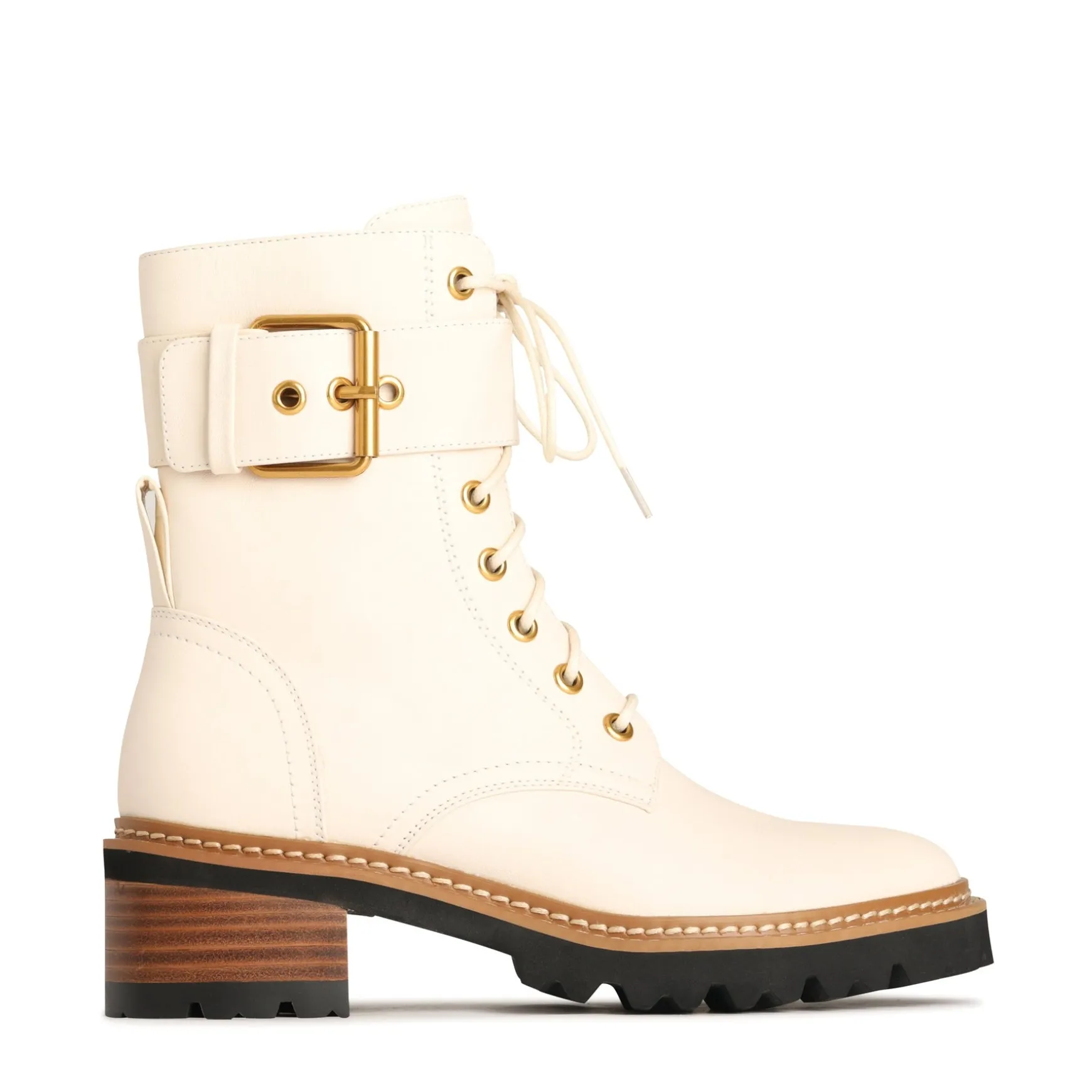 LINE LACE UP BOOTS LEATHER>EOS Footwear Shop