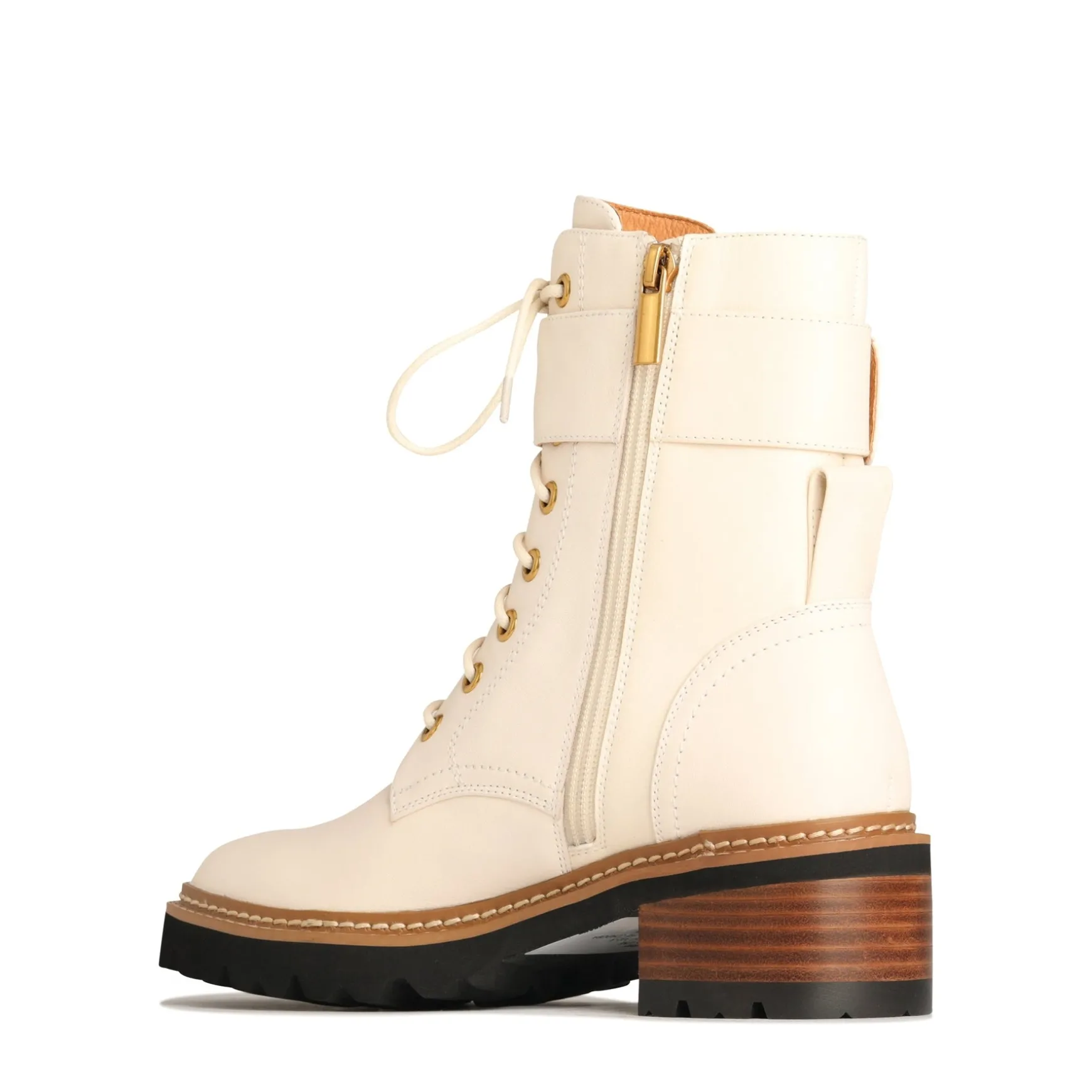 LINE LACE UP BOOTS LEATHER>EOS Footwear Shop