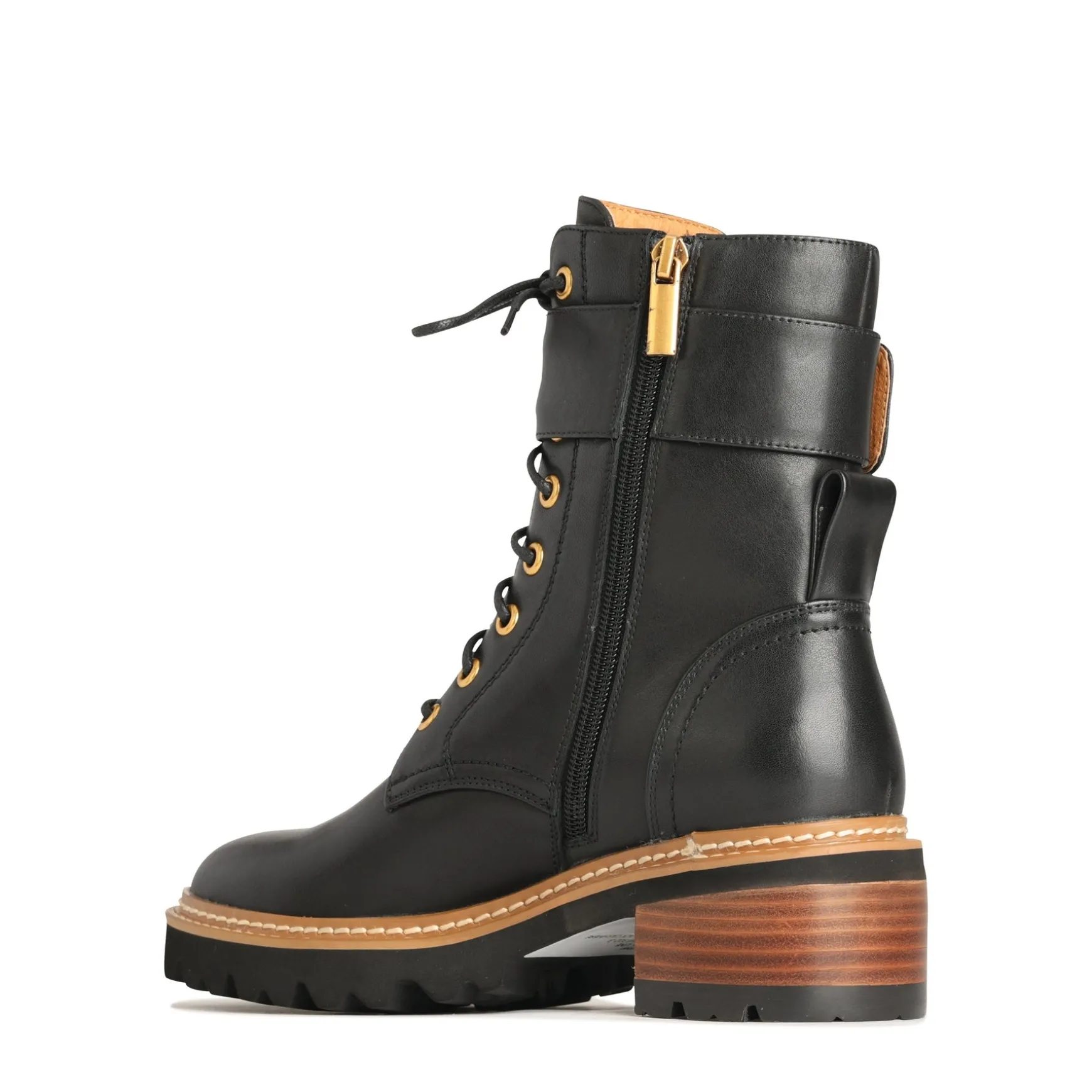LINE LACE UP BOOTS LEATHER>EOS Footwear Shop