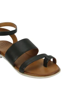 LOUI LEATHER ANKLE STRAP SANDALS>EOS Footwear Outlet
