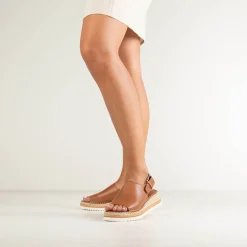 MARLA ESPADRILLES SANDALS LEATHER>EOS Footwear Cheap