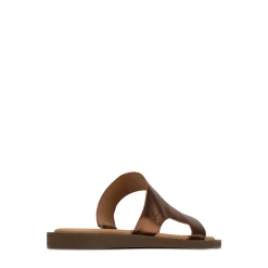 MISA LEATHER SLIDE SANDALS><noscript><img width=