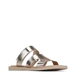 MISAYAO LEATHER SLIDE SANDALS><noscript><img width=